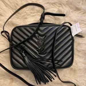 YSL Camera Bag/New in Black